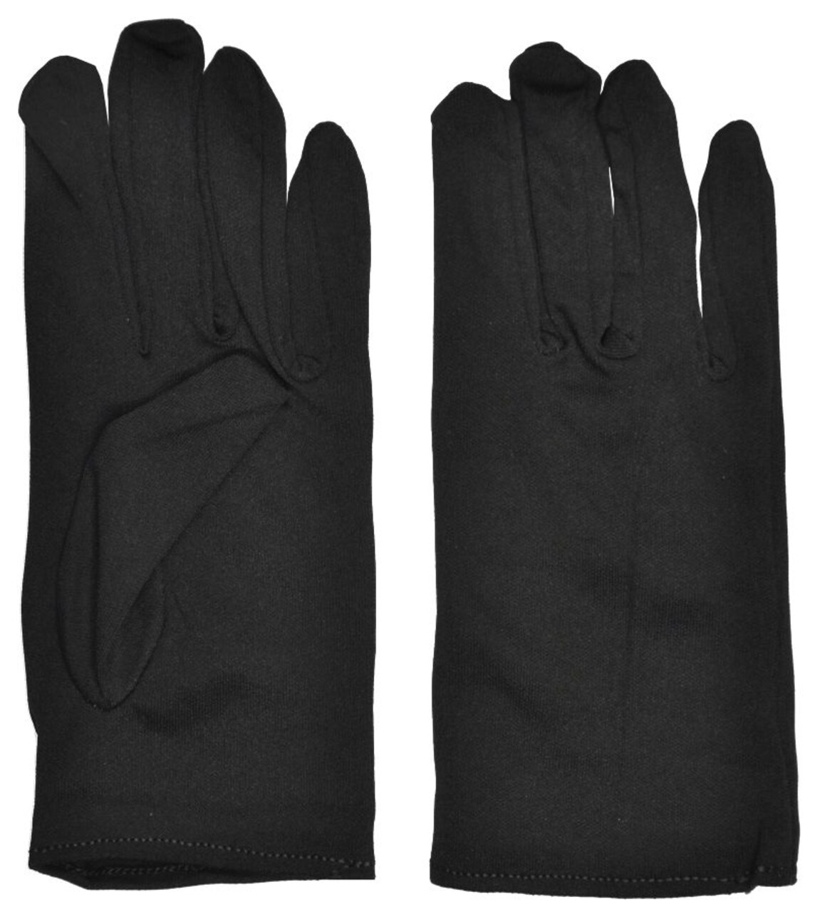 The Costume Center Black Solid Unisex Adult Halloween Gloves Costume Accessory - One Size